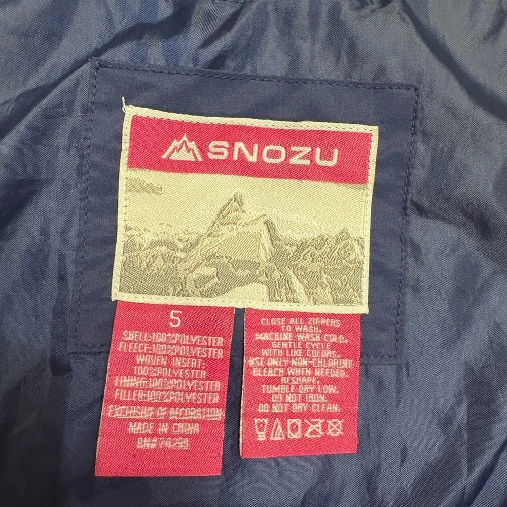Snozu snow ❄️ Navy Kids Overalls